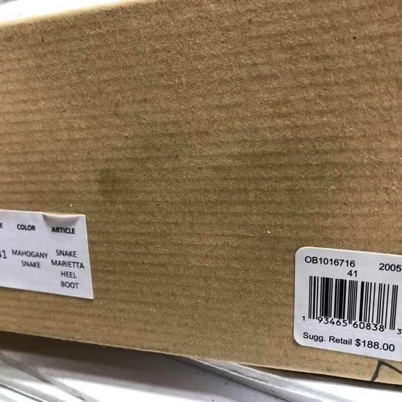 Free People Womens Marietta Bootie Snake Size EU41 M US11 - Picture 6 of 6